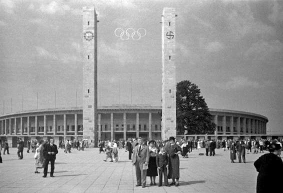 Олимпийский стадион в Берлине. 