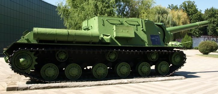 Самоходная артиллерийская установка ИСУ-152.