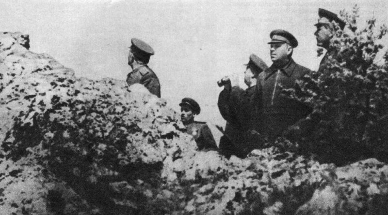 Василевский на передовой. 1944 г.
