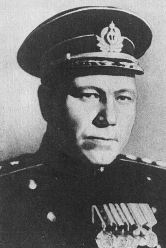 Генерал-полковник авиации С. Ф. Жаворонков. 1943 г. 