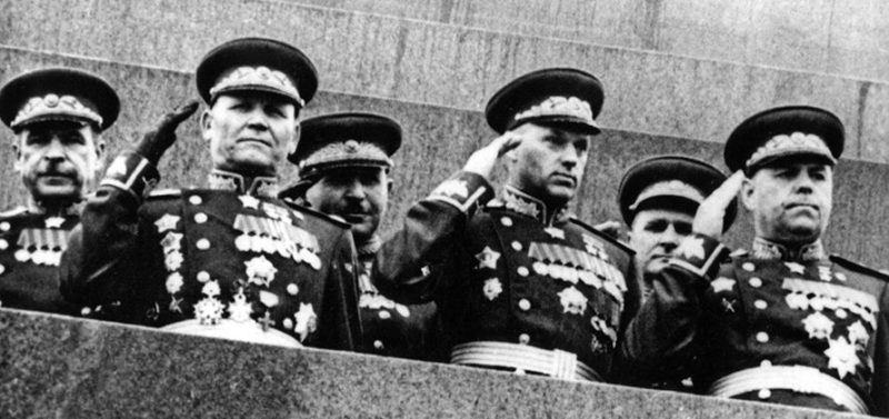 Парад Победы на Красной площади. 24 июня 1945 г.