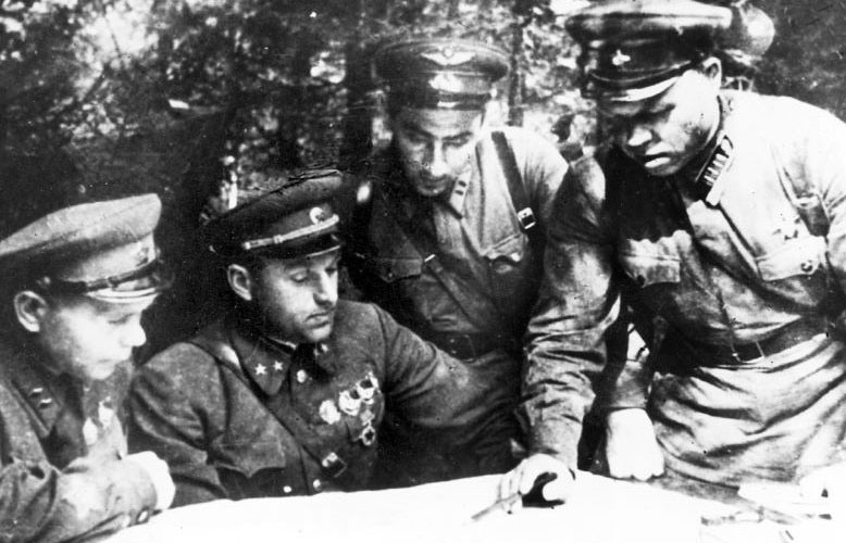 Лукин на фронте. 1941 г.