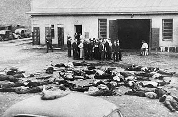 Жертвы-евреи бойни в гараже «Летукис». 25-27 июня 1941 г.