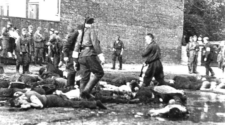 Жертвы-евреи бойни в гараже «Летукис». 25-27 июня 1941 г.
