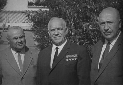 Н.Антипенко, Г.К. Жуков, И.Баграмян. 1967 г. 