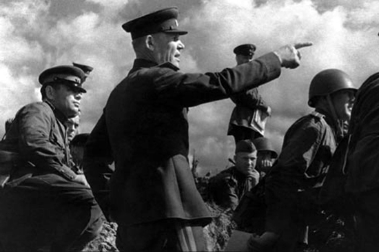 Конев на фронте. 1943 г. 