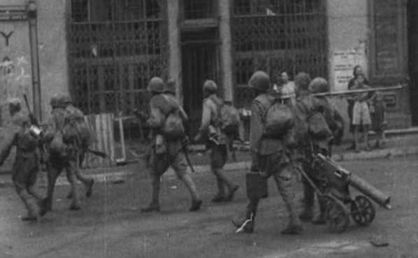 Уличные бои в Вильнюсе. Июль 1944 г.