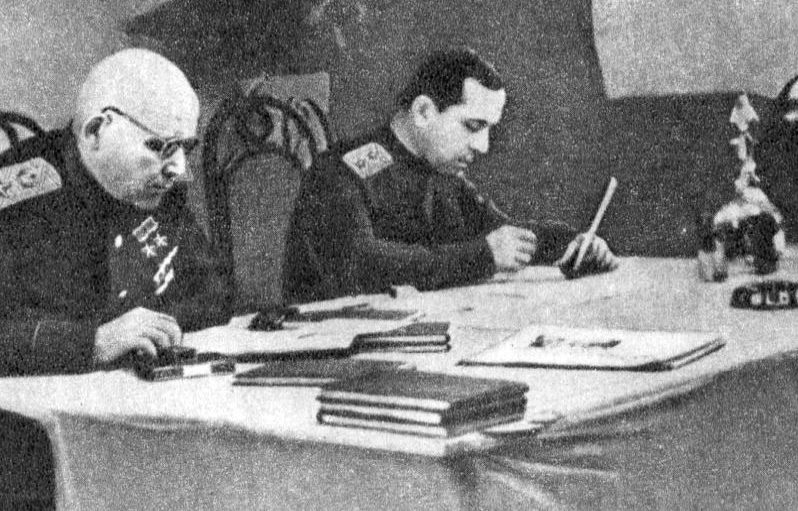 Конев – главнокомандующий Центральной группой войск и Верховный комиссар Австрии. 1946 г.