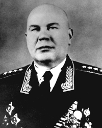Генерал армии Захаров. 1955 г. 