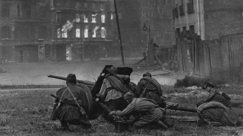 Бои за город. Апрель-май 1945 г. 