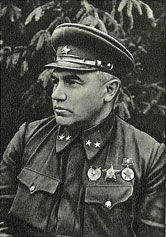 Генерал-майор Берзарин. 1940 г. 