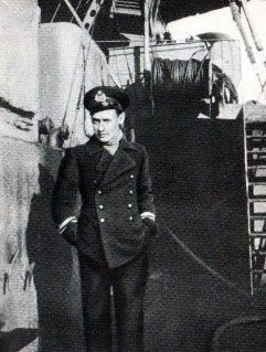 Мичман Иван Исаков на «Изяславе». 1917 г.