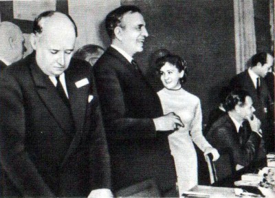 И.С. Исаков на VI Пагуошской конференции. 1960 г.