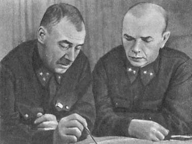 Морозов В.И. и Шлемин И.Т. 1942 г. 