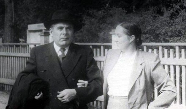 Головко с женой. 1954 г.
