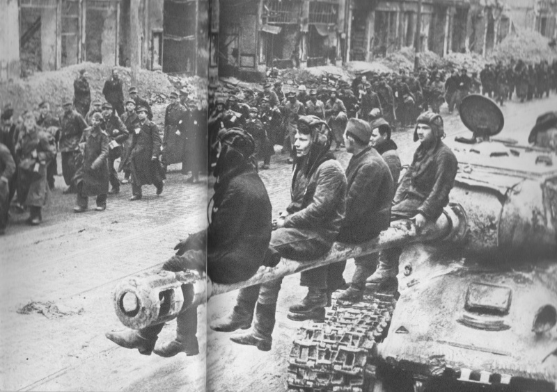 Немецкие военнопленные. Май. 1945 г. 