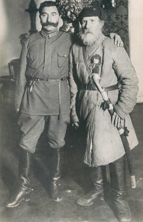 Семён Буденный и Фёдор Гуляев. 1922 г.