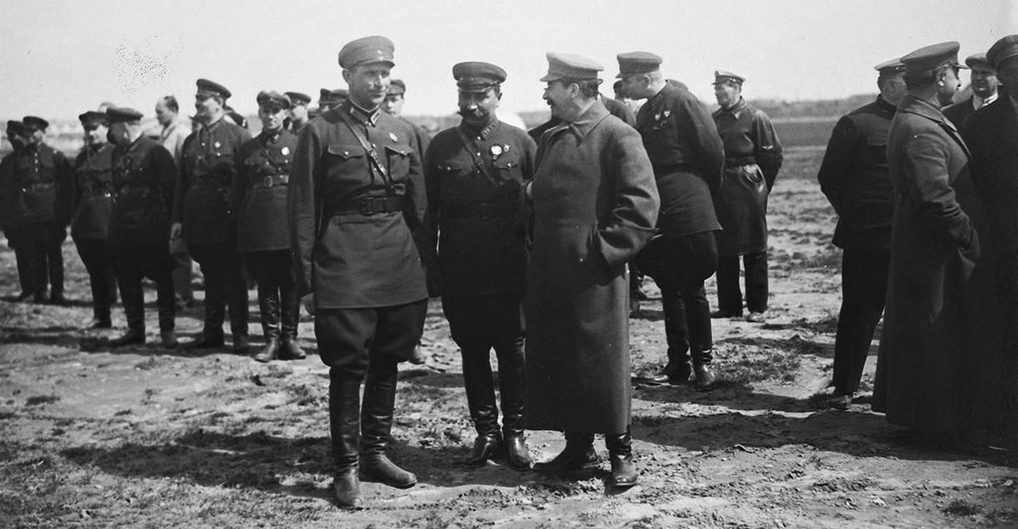 И.В. Сталин и С.М. Будённый. 1933 г.