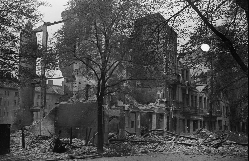 Руины Берлина. Май 1945 г.