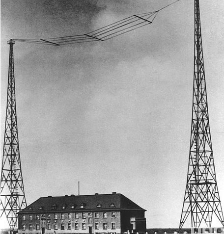 Радиостанция в Гляйвице. 1939 г. 