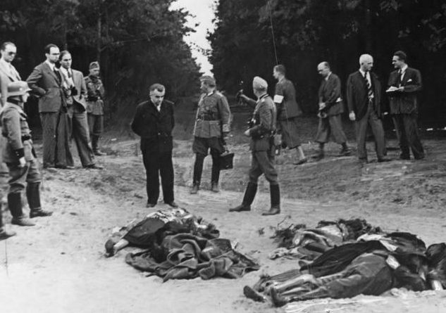 Немецкое расследование на месте преступления. 5 сентября 1939 года. 