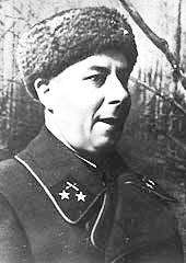 Генерал-майор Свиридов - командующий 67-й армией. 1942 г. 