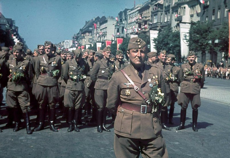 Немецкий легион «Кондор» после возвращения из Испании. 1939 г. 
