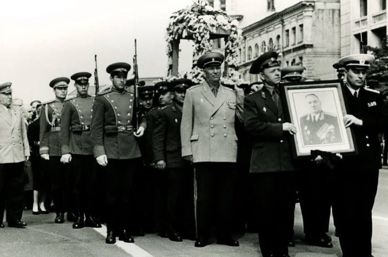Похороны Хрулева. 1962 г.