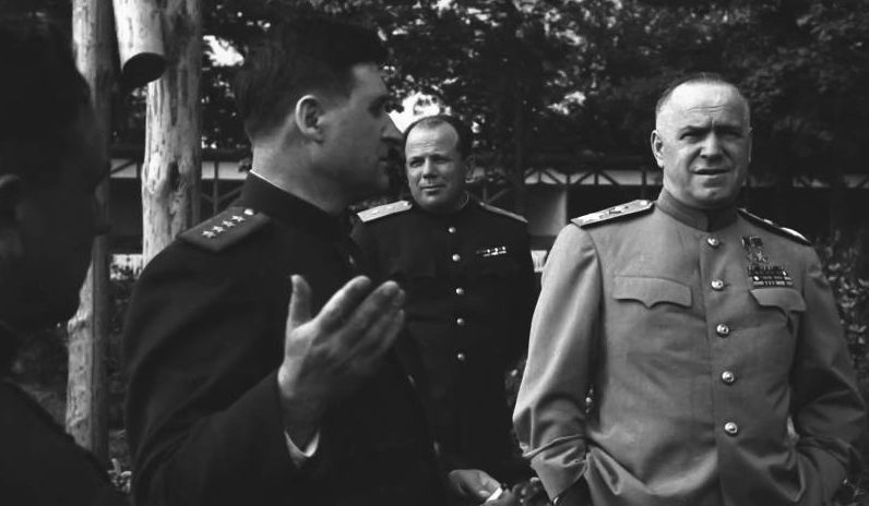 Соколовский и Жуков. 1944 г. 
