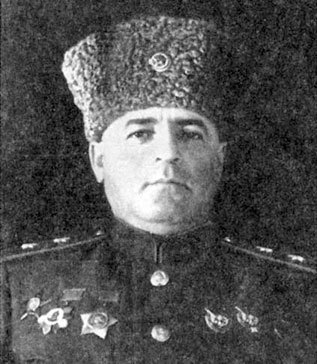 Генерал-лейтенант П. Г. Чанчибадзе. 1943 г. 