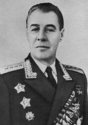 Генерал армии Попов. 1953 г. 