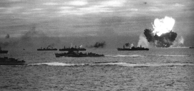Гибель кораблей конвоя PQ-17. Июнь. 1942 г.