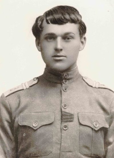Младший унтер-офицер К. Рокоссовский. 1917 г.