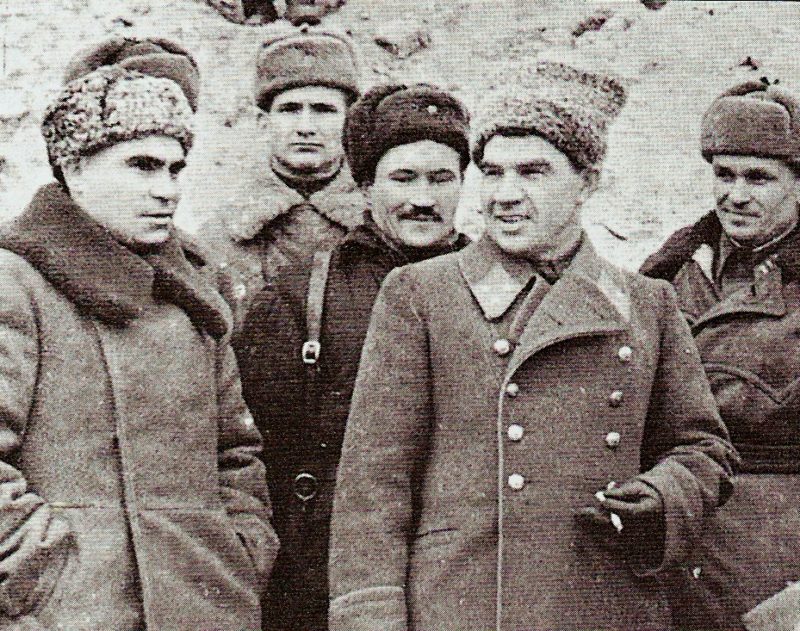 Генерал-лейтенант Чуйков на Сталинградском фронте. 1942 г.