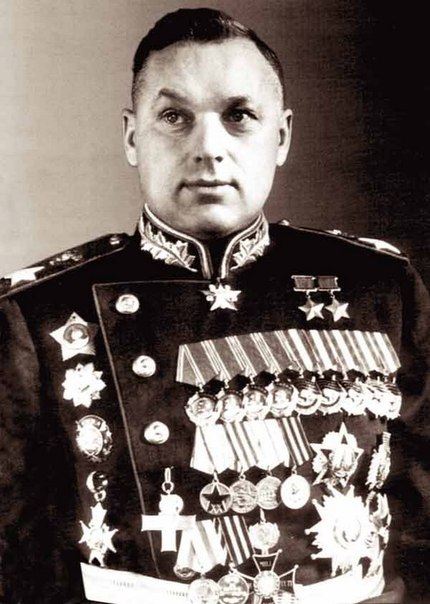 Маршал Рокоссовский К.К. 1945 г.