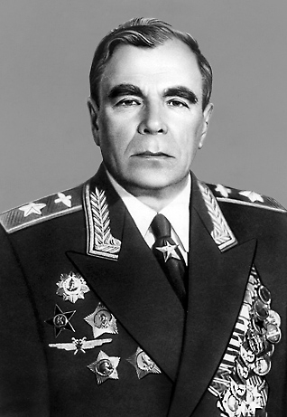 Маршал авиации Фалалеев. 1955 г. 