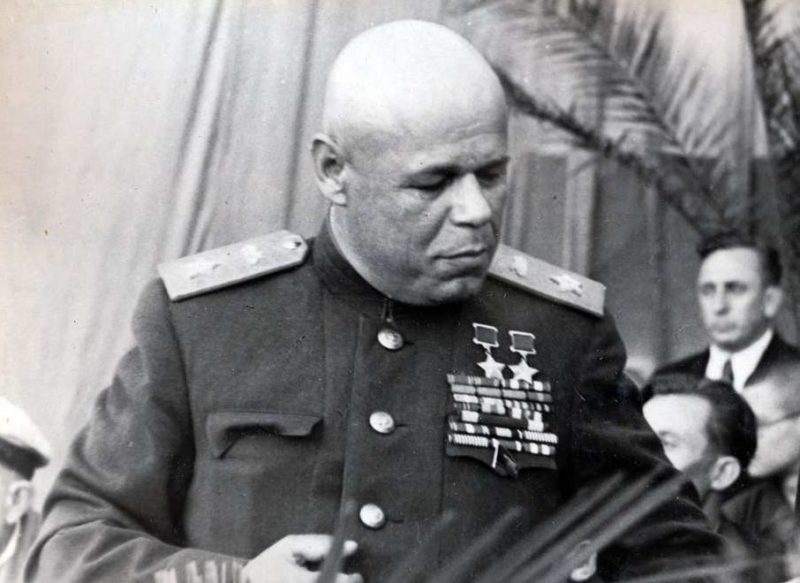 Маршал бронетанковых войск п. Рыбалко. 1946 г.