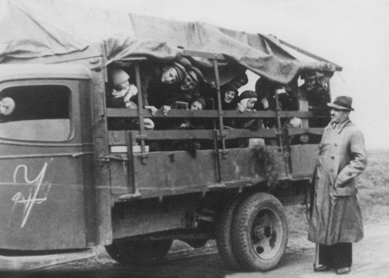 Эвакуация румынского населения. Июнь 1940 г.