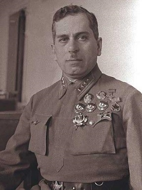 Командующий Белорусским фронтом Ковалев М.П. 