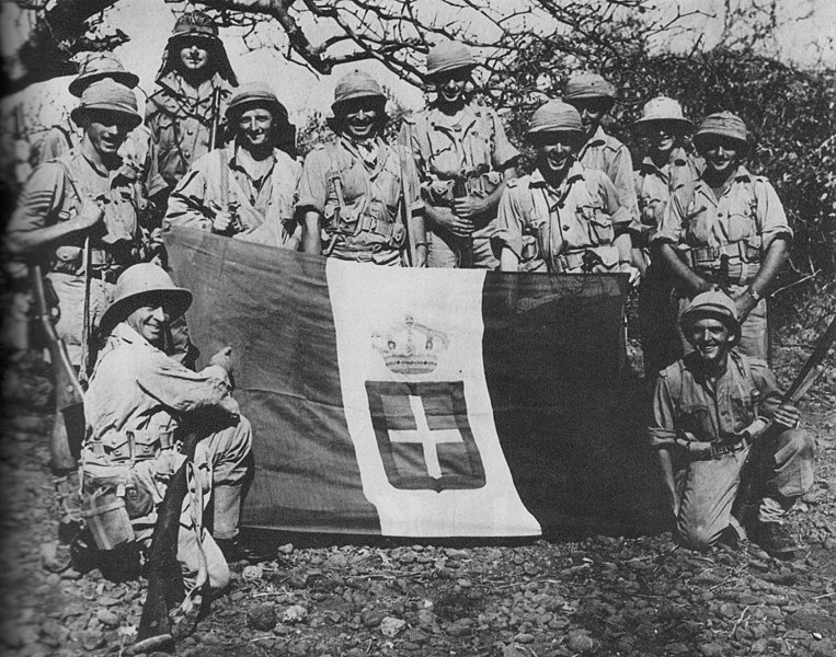 Южноафриканские войска в Мояле (Эфиопия). 1941 г. 