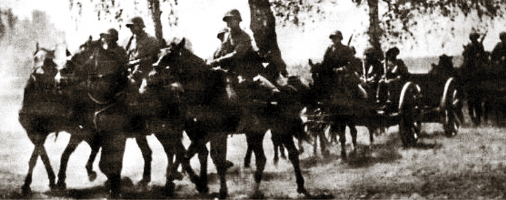 Польская кавалерия.