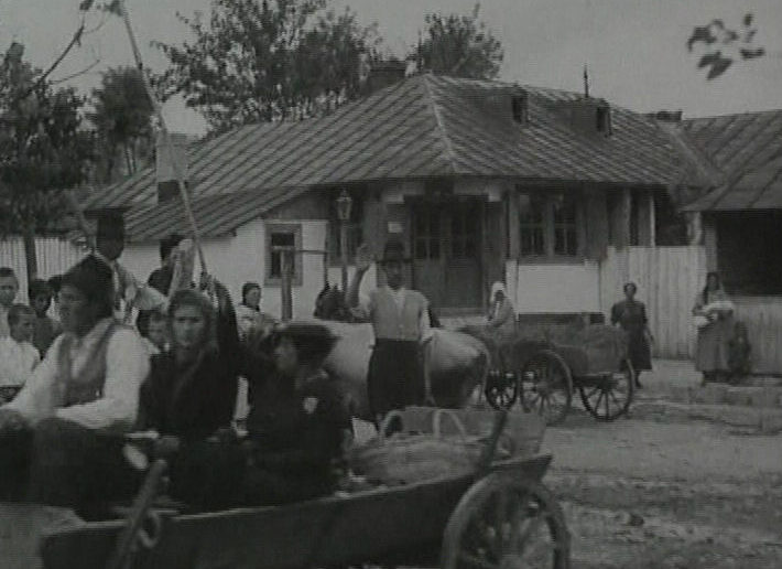 Эвакуация румынского населения. Июнь 1940 г. 