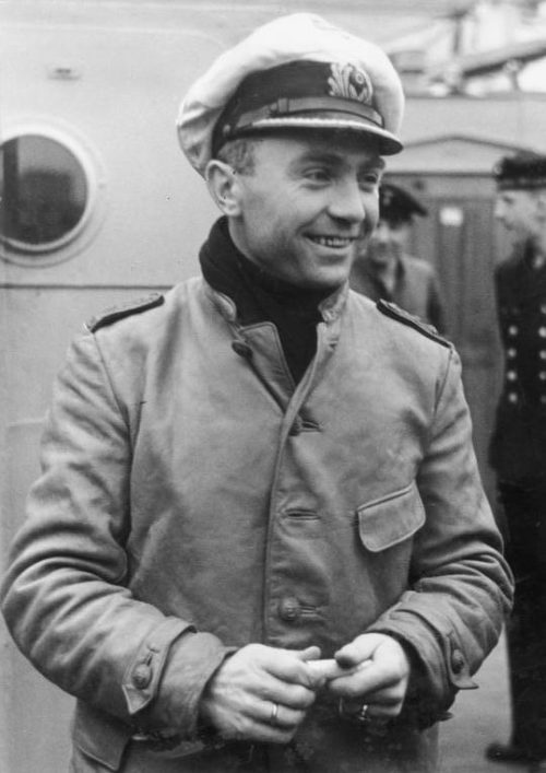 Капитан подлодки «U-47» Гюнтер Прин.