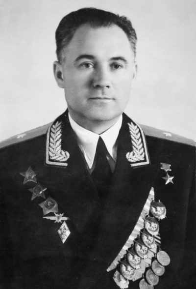 Генерал-майор авиации Авдеев. 1957 г.