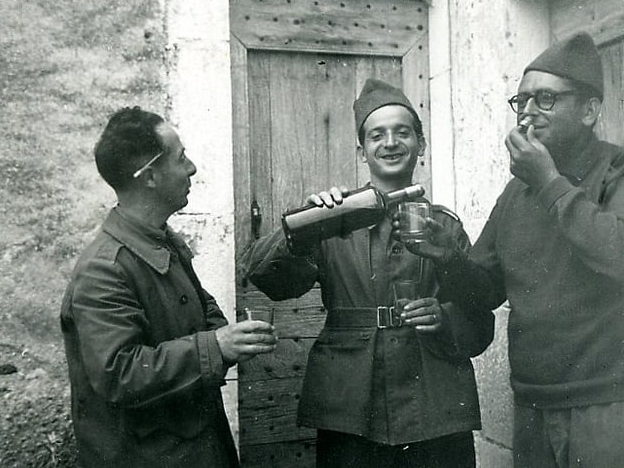 Солдаты 3-й французской армии на фронте. Ноябрь 1939 г. 