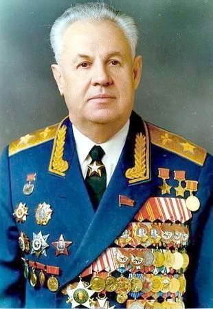Маршал авиации Ефимов. 1975 г.