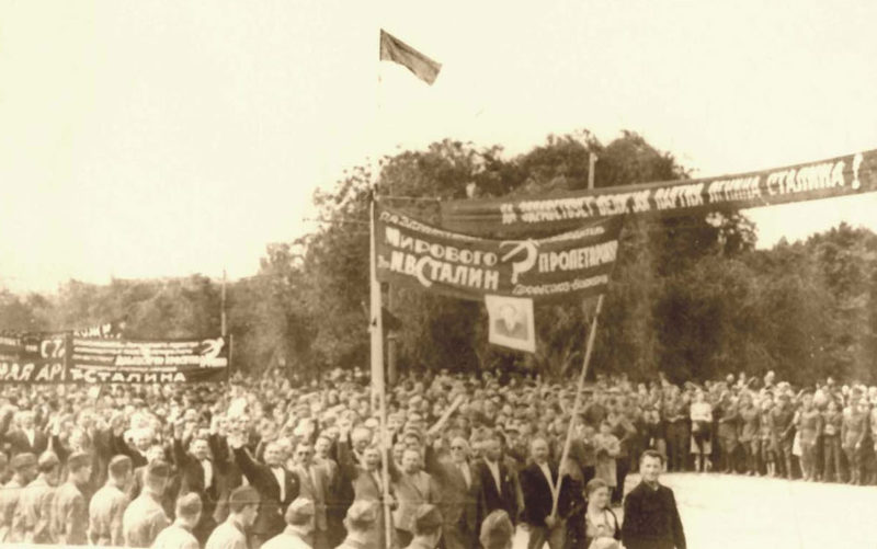 Митинг в Кишиневе. 3 июля 1940 г.