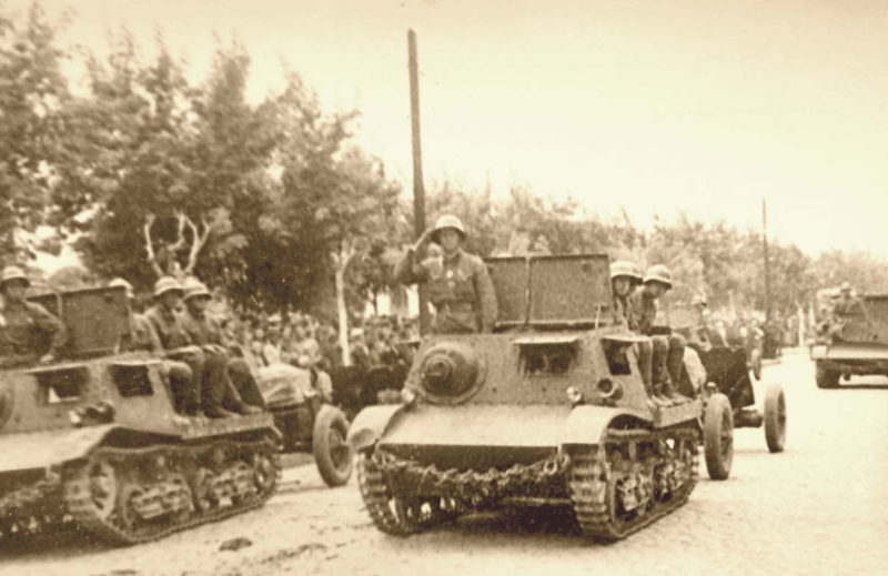 Парад в Кишиневе. 3 июля 1940 г.