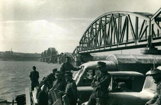 Переправа немецких войск в Белграде. Апрель 1941 г.
