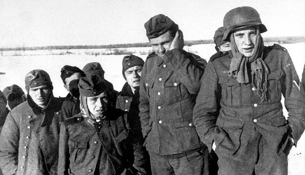 Первые военнопленные немцы в Туле. Январь 1941 г. 